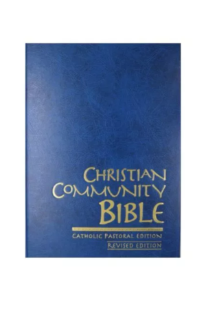 Christian Community Bible: Popular, New Edition, Hardbound, Index (BLUE)