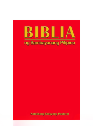 Biblia ng Sambayanang Pilipino: Small 2 (Hardbound) Red