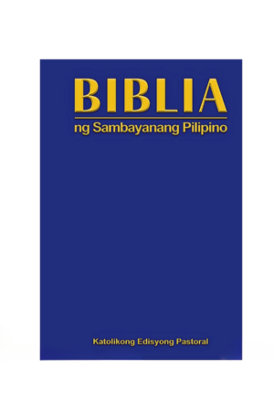 Biblia ng Sambayanang Pilipino: Small 2 (Hardbound) Blue